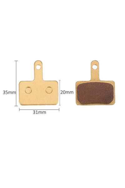 ROBESBON Bisiklet Hidrolik Mekanik Disk Kaliper Fren Balatası Shimano Model B...