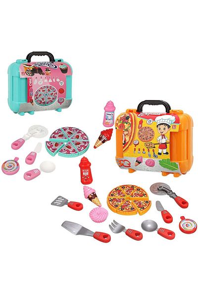 gacha life مجموعة لعب البيتزا والكعك ممتعة للغاية مع حقائبها.