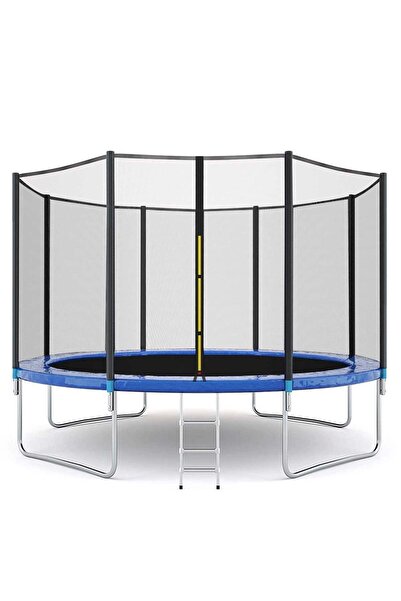 SAZE Trambolin 366 cm (12 Ft) Güvenlik Fileli Trambolin TRP-89