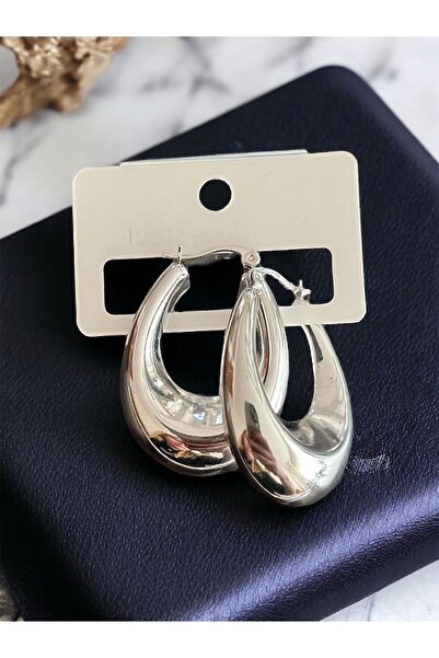 Asteria jewelry boutique Gümüş Halka Mango Küpe