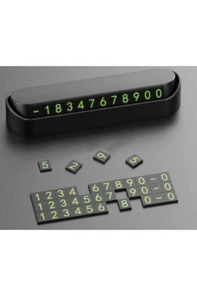 Natural Black Numeric with Magnetic Cover