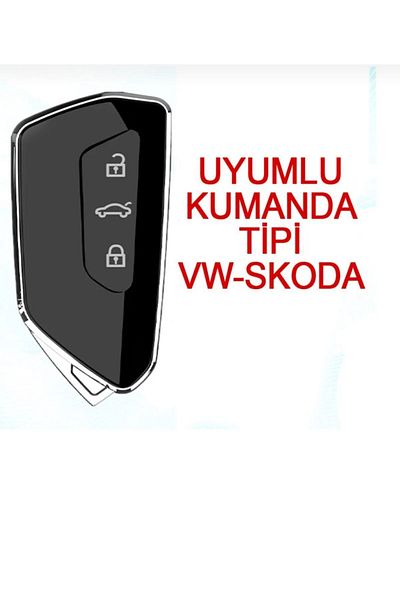 EBG İSTANBUL Golf 8 Control Cover (seat-skoda VS) BLACK GOLD