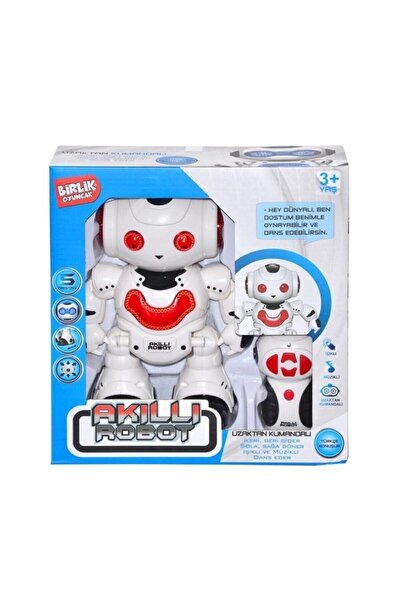 SAZE Ençok Uzaktan Kumandalı Sesli Ve Işıklı Akıllı Robot