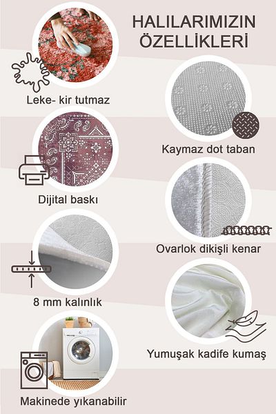 CP Rug Decorative Bază anti-alunecare, lavabilă, rezistentă la pete, set de 2 60x10050x60 Covor de baie Covor de baie Set scaun de toaletă