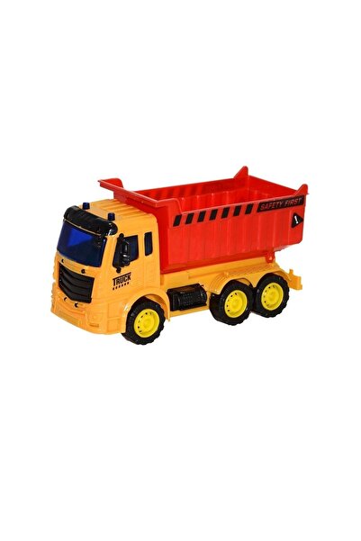 SAZE NZM-392 شاحنة مفرغة وقت اللعب للبناة الصغار! طول الشاحنة: 19 سم