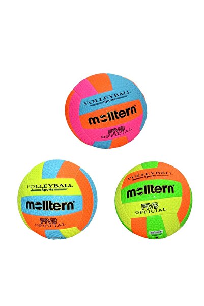 SAZE كرة طائرة لعمر 3 سنوات فما فوق B7036 - 280 جرام، قطعة واحدة، متعددة الألوان