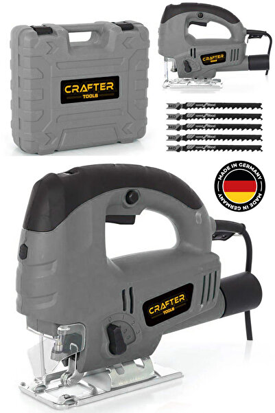 CRAFTERTOOLS Germany 650 W 3 Kademe Devir Ayarlı Pandül Ayarlı Bıçkı Dekupaj ...