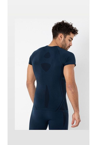 MioFit Ανδρικό κοντομάνικο αθλητικό μπλουζάκι Cool Dry χωρίς ραφές