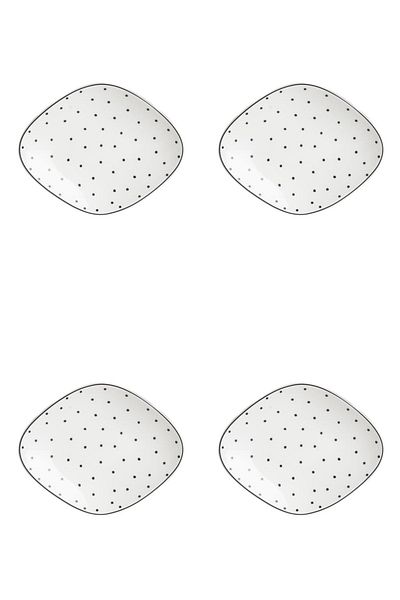 Porland Hope Flat Plate 17cm Set of 4