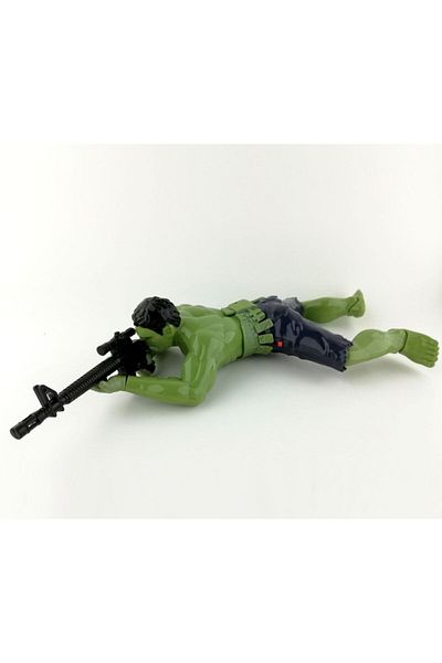 FO 9017 Avengers Avengers - Green Giant Hulk Creeping Soldier Toy