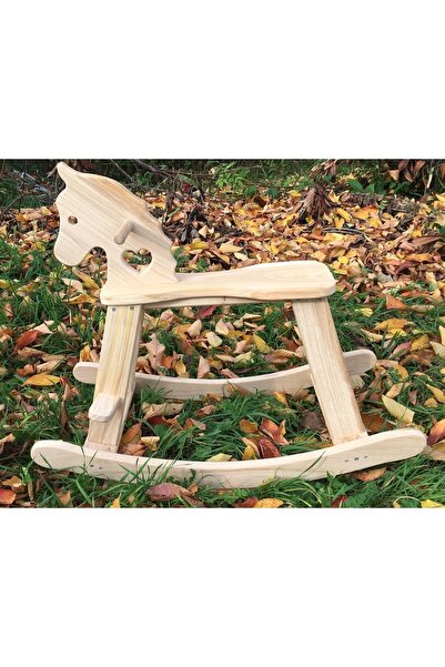 koza tasarım atölyesi Ahşap Oyuncak Sallanan At