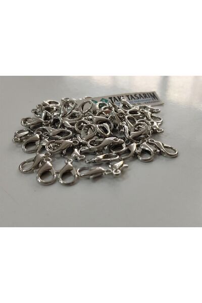 ETT Kolye Bieklik Kapaması Papağan Klips 502 No Takı Kilidi (50 ADET)