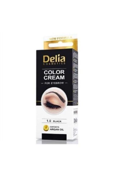 Delia Delıa Eyebrow Color Cream 1.0 Black Argan Oıl