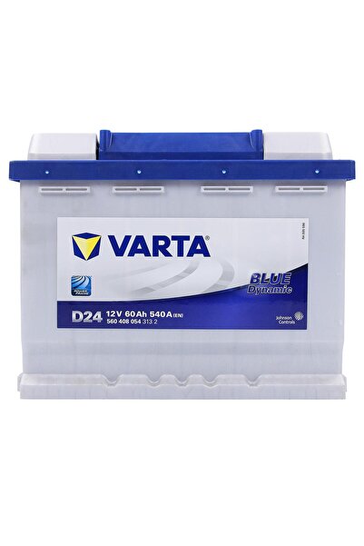 Varta D24 12 Volt 60 Amper 540 En Blue Dynamic ( Üretim Yılı: 2022 )