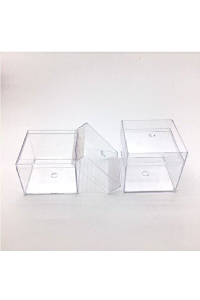hemdemhediyelik Özel Tasarım Pleksi Mika Kutu 5x5x5 Cm - 15 Adet, Jel Mum Kut...