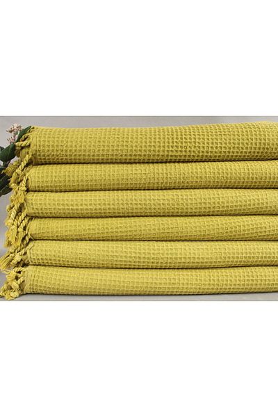 Kayra Export Pistachio Green 170x230 Decorative Pique - Cotton Covered