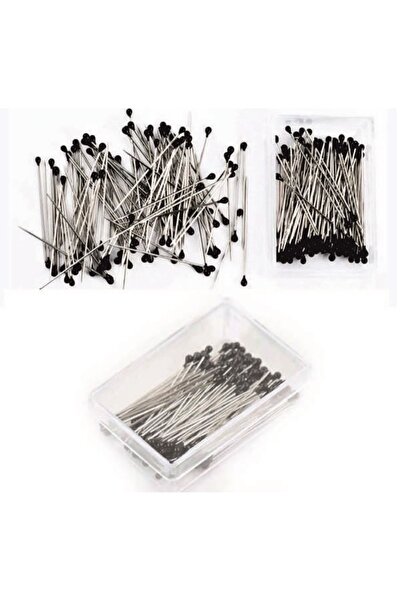 hemdemhediyelik إبرة ذات رأس أسود 50 قطعة (1 قطعة)