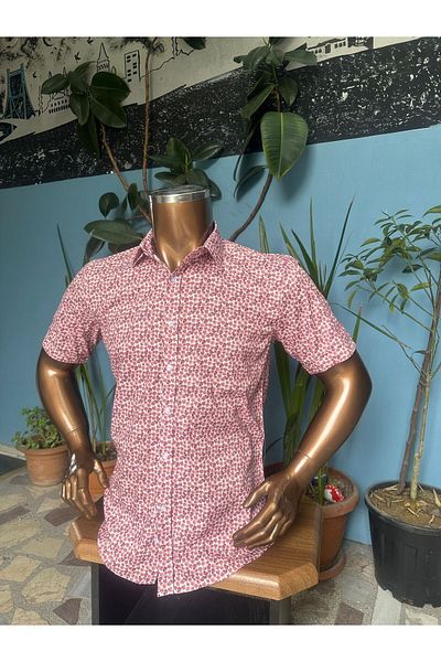 CLASSO Digital Printed Lycra Short Sleeve Shirt