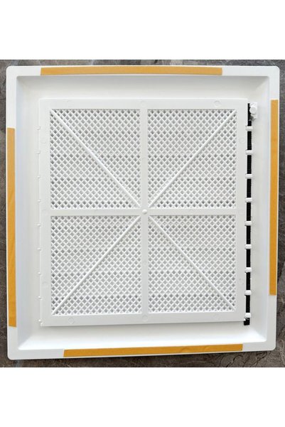 evdeniste Ubm 45X48 Bathroom Wc Ventilation Grille Adhesive (Glass Grille Gift)