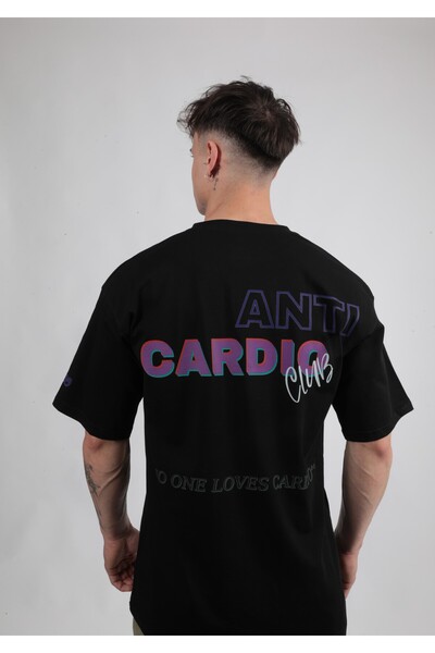 gymgangwear ANTI CARDIO CLUB OVERSIZE T SHIRT