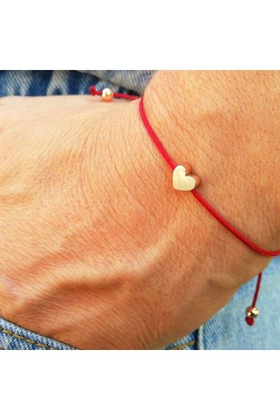Misto Aksesuar Heart Red Bracelet