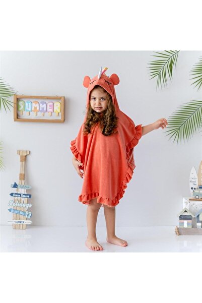 Mama Yoyo Baby&Kids منشفة رقيقة مطرزة ثلاثية الأبعاد المعطف يونيكورن