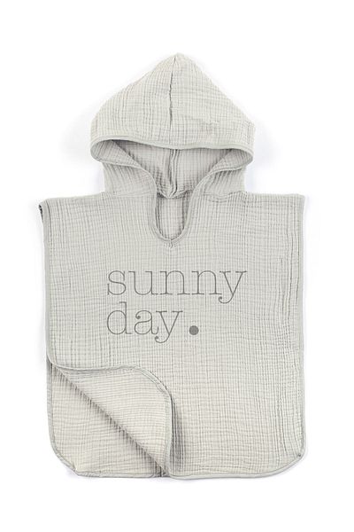 Tuğba Kuğu Policolor 4 Layer Muslin Poncho - Series Dot
