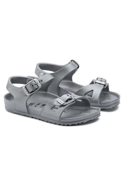Birkenstock Rio Eva Çocuk Gri Sandalet