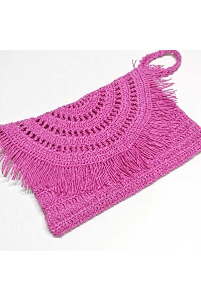 örgü El Yapımı Çanta , Hasır Çanta, El Çantası & Clutch