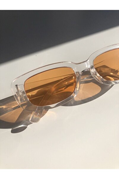 MACERATİ Orange Transparent Unisex Sunglasses