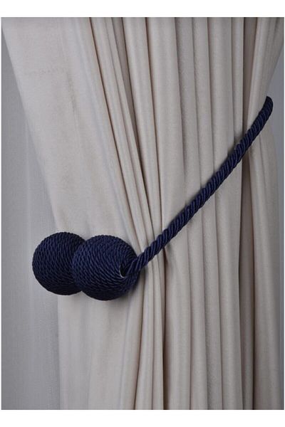 ecrin perde Dark Blue Curtain Collector Magnetic Broccoli