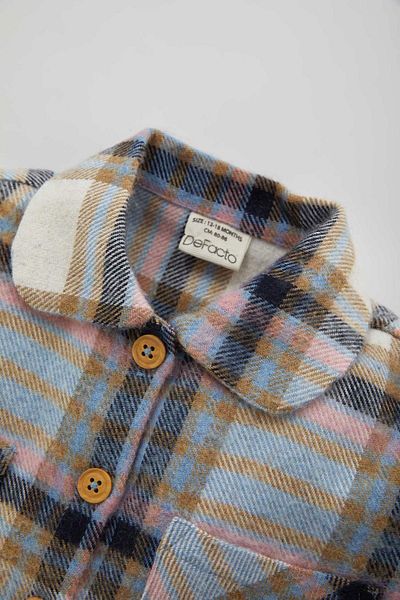 DeFacto Flanel Baby Girl ing - hosszú ujjú, A8815a523wn