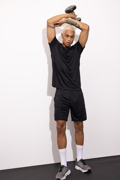 DeFacto Fit Standard Fit Crew Neck κοντομάνικο T-shirt A1729ax23sm