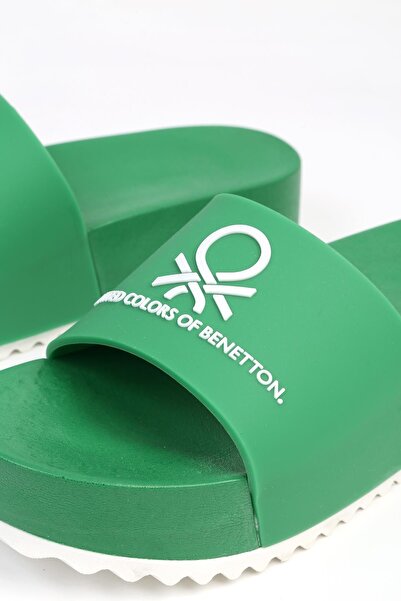 Benetton ® | BN-1211- 3489 Yesil-Kadın Terlik
