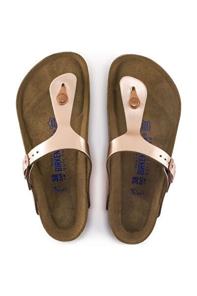 Birkenstock Gizeh Nl Women's Metallic Slippers