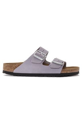 Birkenstock Arizona Soft Footbed Nubuck Kad n Mor Terlik Fiyat Yorumlar Trendyol