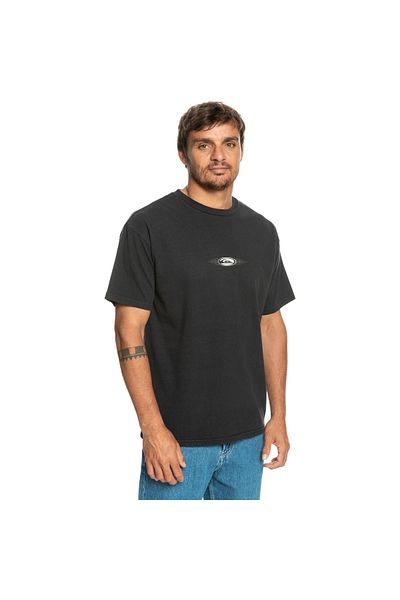 Quiksilver Turbo Men's Black Crew Neck T-Shirt