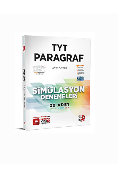 3D Yayınları Tyt Paragraf 20'li Deneme