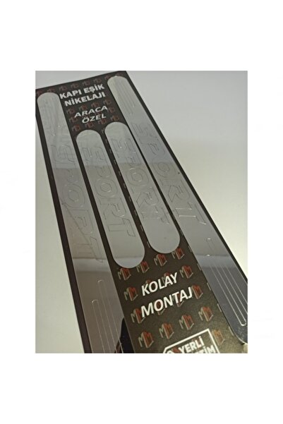 Lazer Store Förd Tourneo Courier Sport Universal Kapı Eşik 4'lü Set