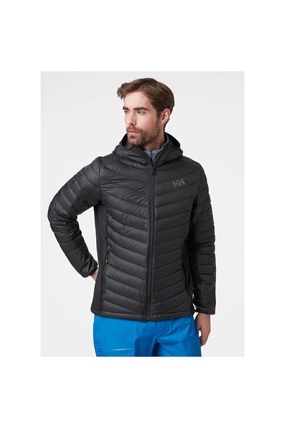 Helly Hansen Hooded Down Hybrid Insulator Men's Hooded Outdoor Coat Black HHA.63007HHA.991