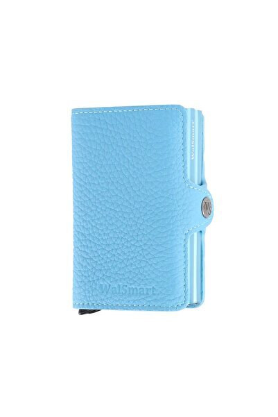 WalSmart Twin Floter Leather Wallet with Smart Mechanism