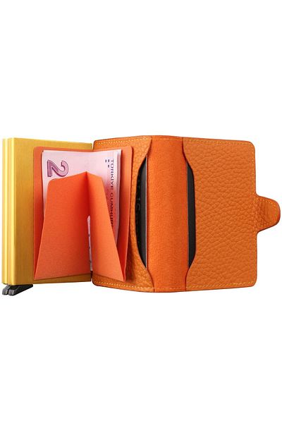 WalSmart Twin Floter Leather Wallet with Smart Mechanism