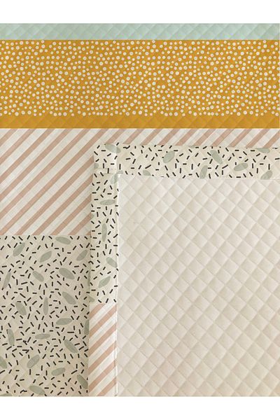 Evmila Double Patterned Printed Pique - 200x220 Cm