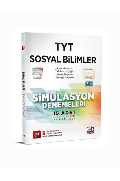 3D Yayınları Tyt Sosyal Bilimler Branş Deneme