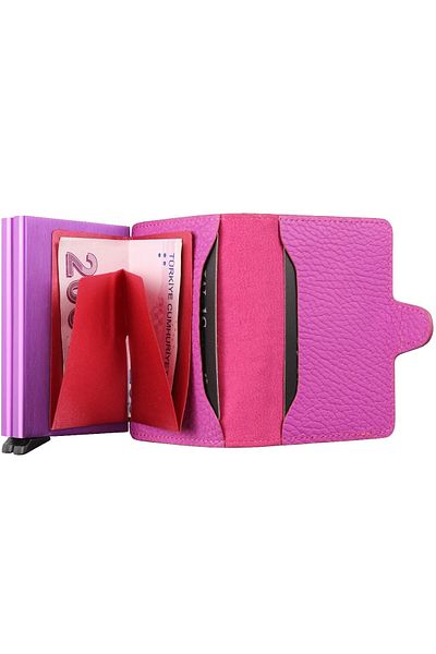 WalSmart Twin Floter Leather Wallet with Smart Mechanism