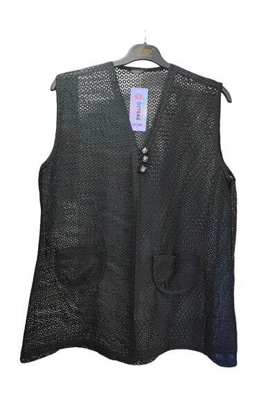 Sel Tekstil Mother Short Battalone Tulle Vest