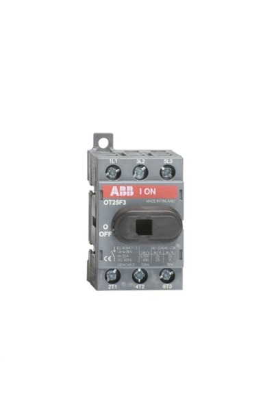 ABB OT25F3 25A SIGORTASIZ YUK AYIRICI ITH:32A