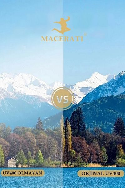 MACERATİ Vintage Oval Honey Sunglasses