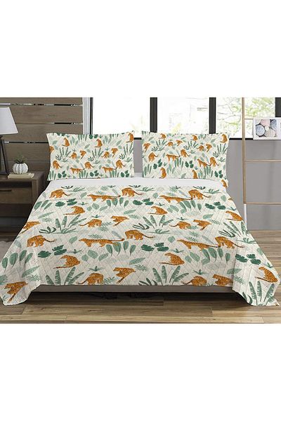 Evmila Double Patterned Printed Pique - 200x220 Cm
