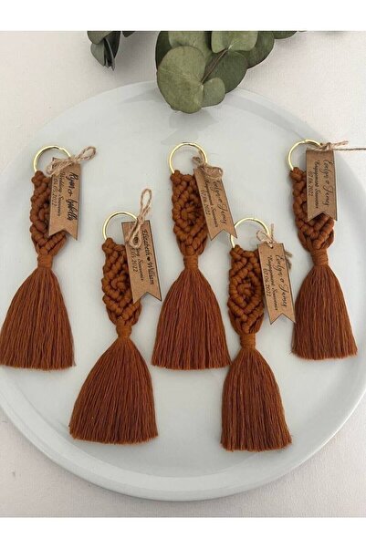 Larmina Decoration Μπρελόκ Μακραμέ 30 Τεμάχια